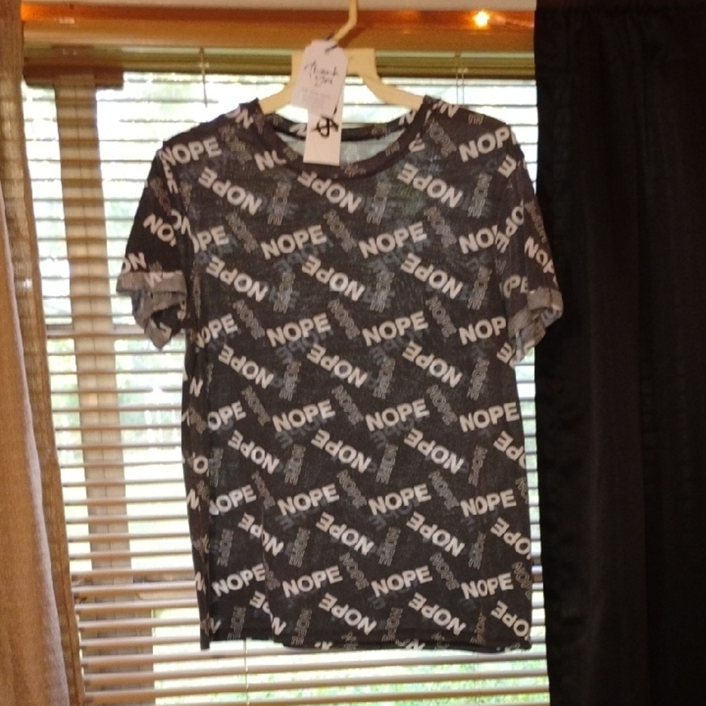 Black and White Graphic Tee